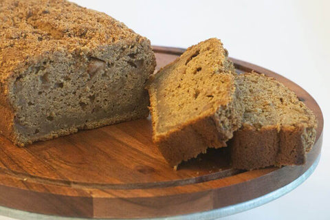 Slices of Apple Crumb Zucchini Bread