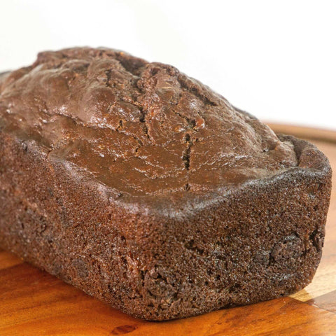 Mini loaf of Cocoa Cayenne Banana Bread