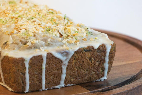 Lime Coconut Zucchini Bread - Nora's Family Bakery