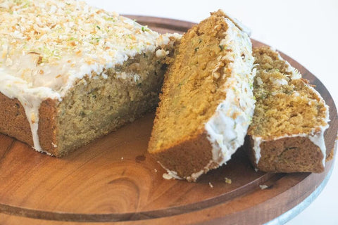 Lime Coconut Zucchini Bread - Nora's Family Bakery