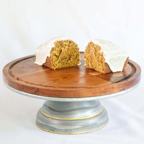 White Chocolate Lavender Zucchini Bread - Nora's Family Bakery